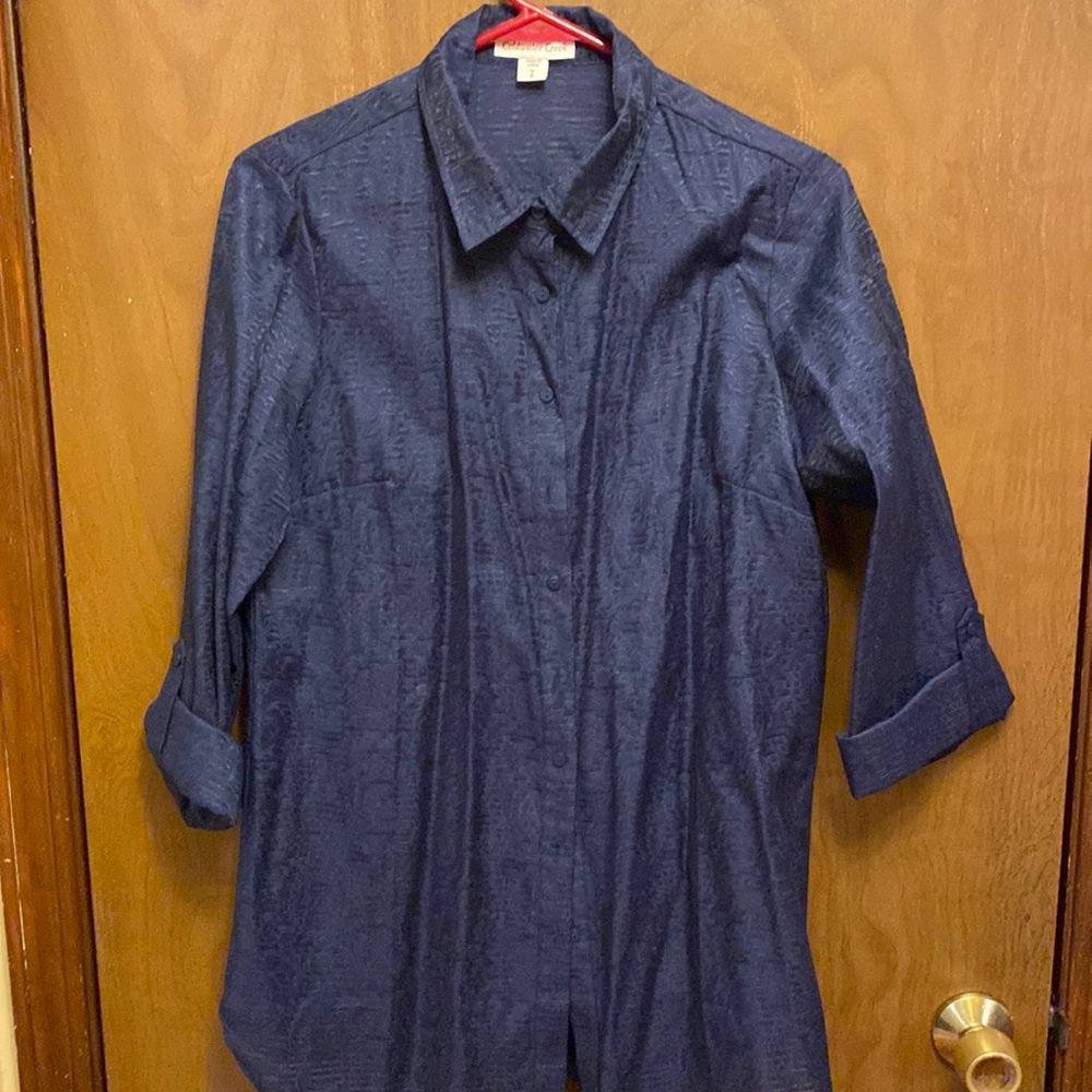 Woman’s Coldwater Creek Sheer Blouse